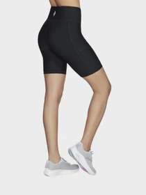 Шорты Skechers GOFLEX RIB HW 8" BIKE SHORT модель SH32 BLK Фото