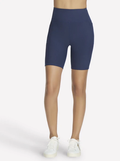 Шорти Skechers GOFLEX RIB HW 8" BIKE SHORT модель SH32 NVY Фото