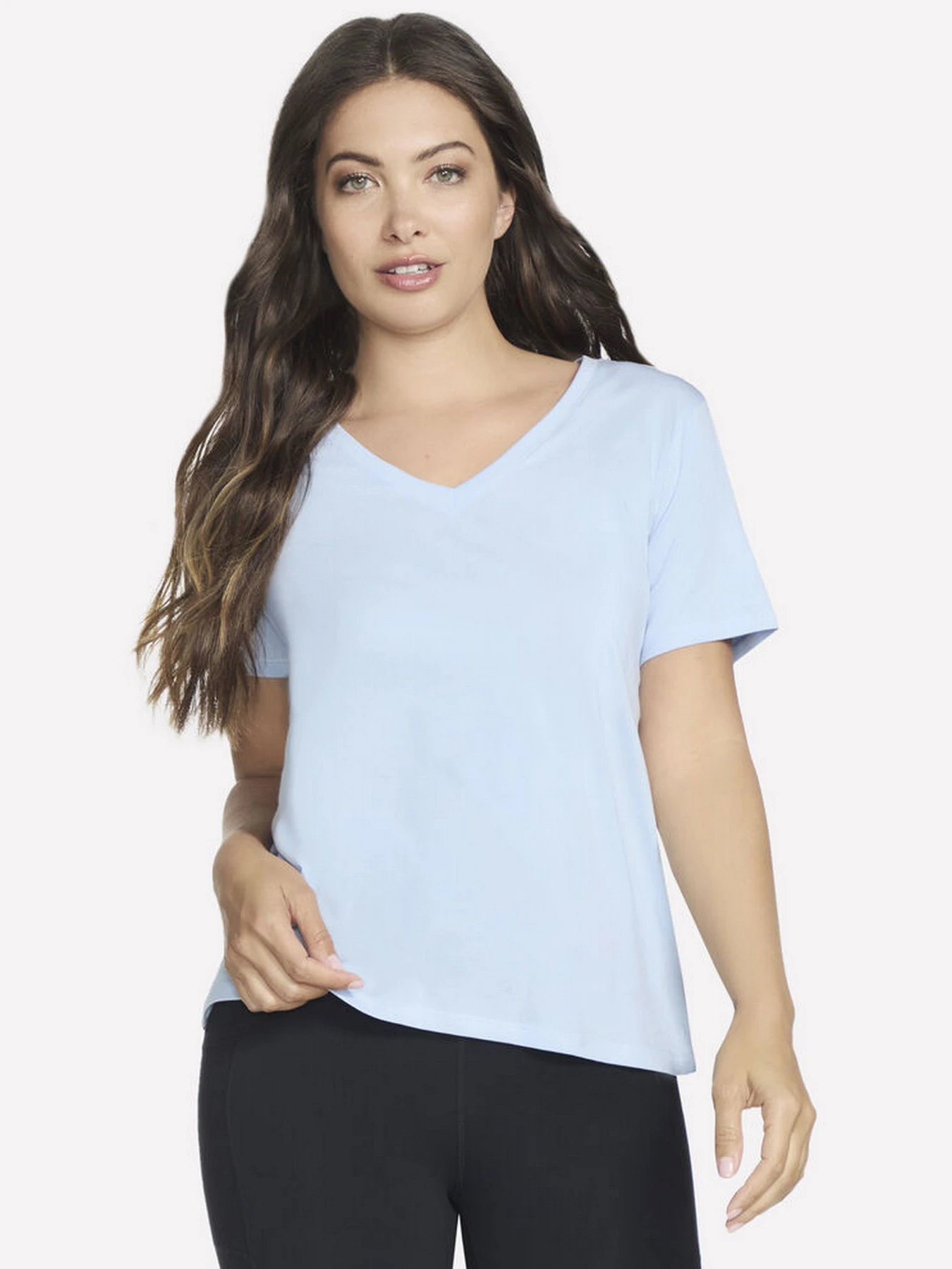 Футболки і поло Skechers PIMA V-NECK TEE модель TP130 WLV Футболки і поло Skechers PIMA V-NECK TEE модель TP130 WLV Фото