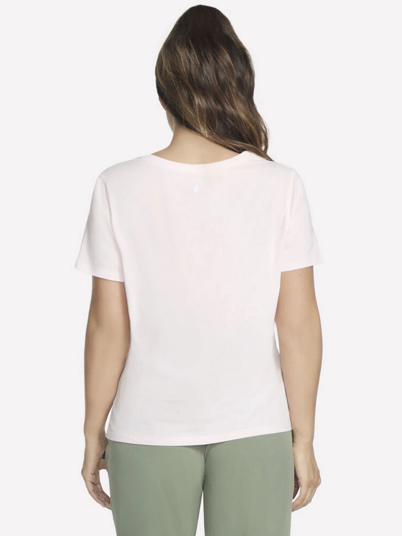 Футболки і поло Skechers PIMA V-NECK TEE модель TP130 WPK Фото