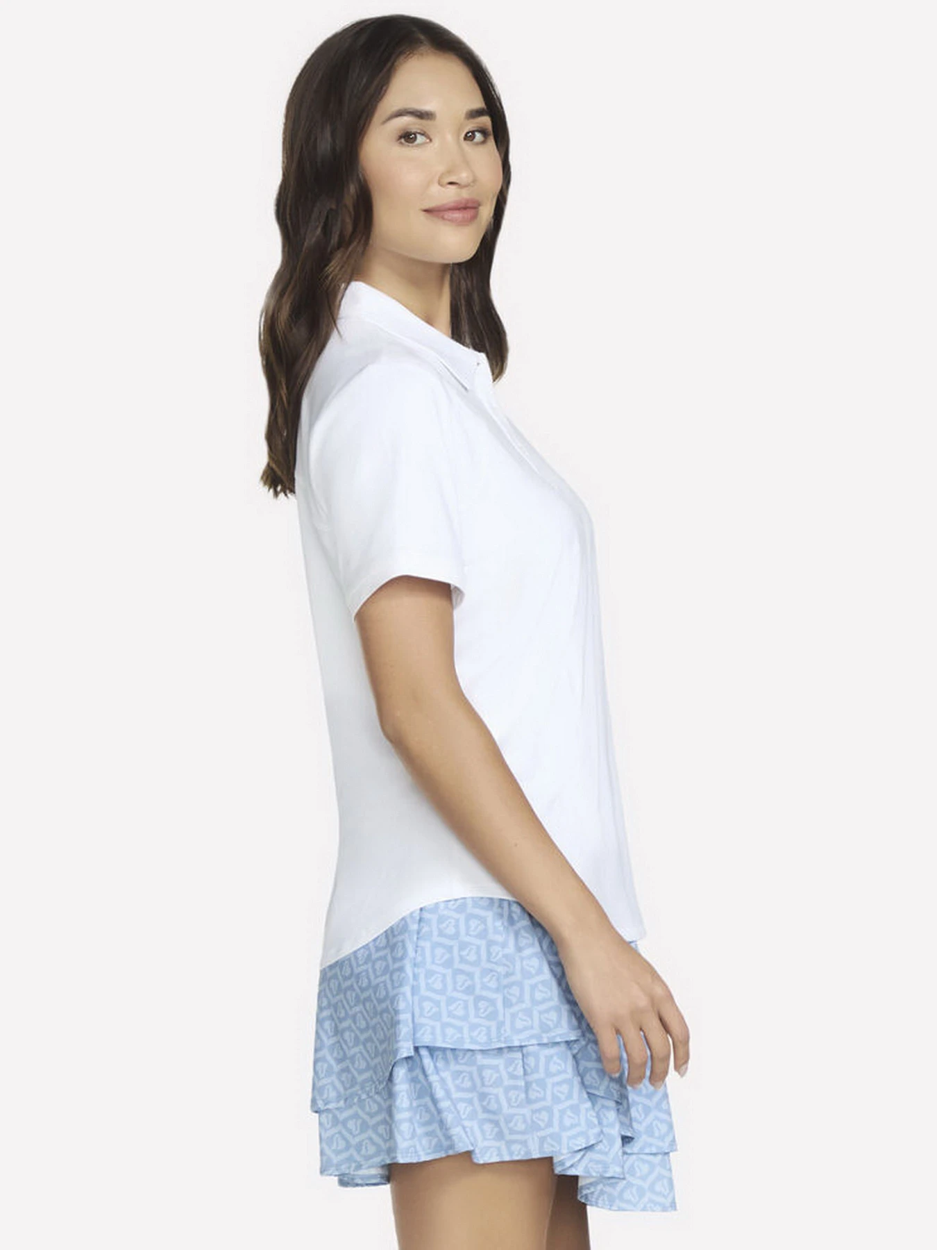 Футболки и поло Skechers GODRI SWIFT CLUB POLO модель TP30 WHT Фото