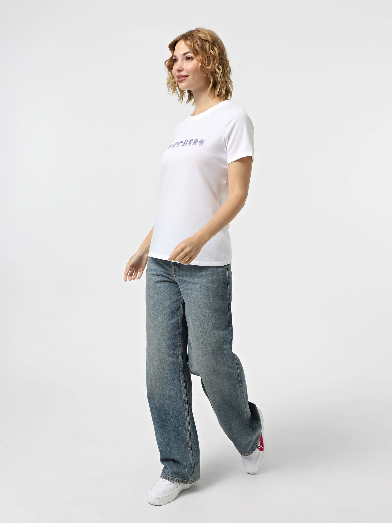 Футболки і поло Skechers SKECHERS GRADIENT SS TEE модель TS206 WHT Футболки і поло Skechers SKECHERS GRADIENT SS TEE модель TS206 WHT Фото