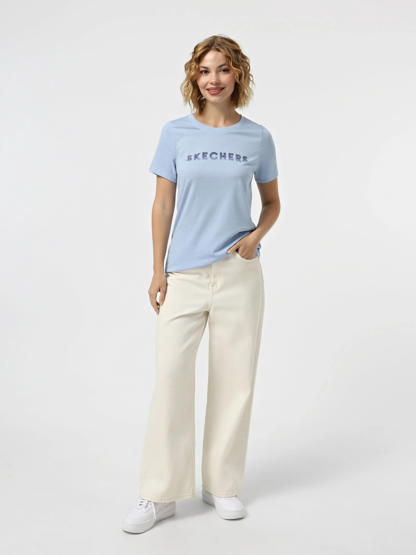 Футболки и поло Skechers SKECHERS GRADIENT SS TEE модель TS206 WLV Фото