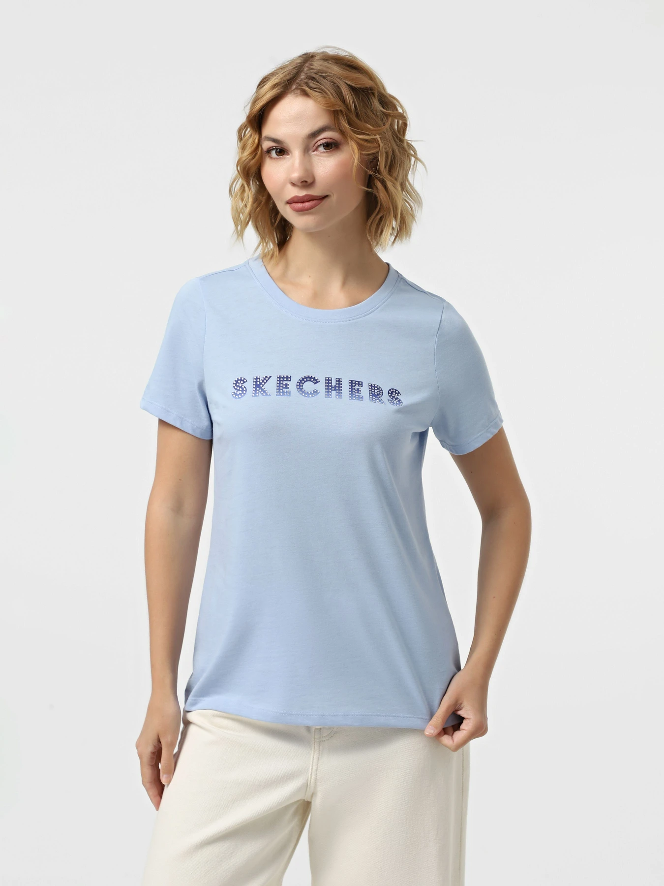 Футболки и поло Skechers SKECHERS GRADIENT SS TEE модель TS206 WLV Фото
