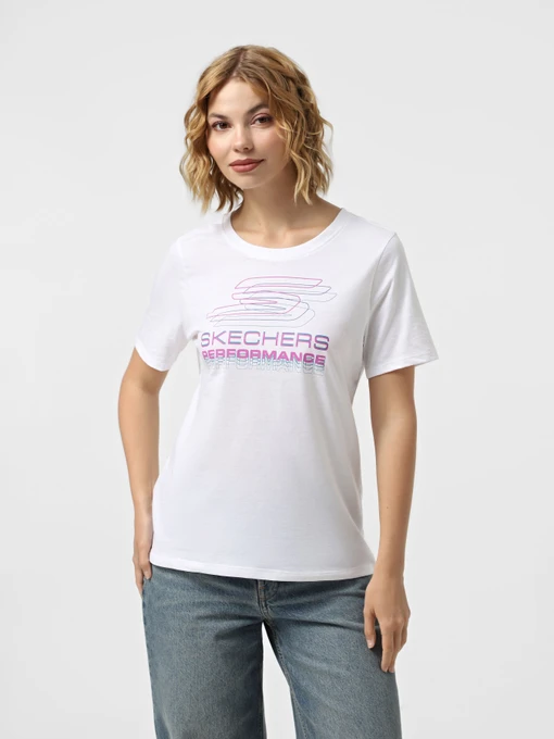 Футболки і поло Skechers VELOCITY TEE модель TS220 WHT Фото