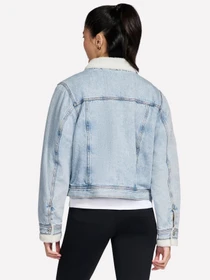 Куртки и дубленки Skechers SHERPA DENIM JACKET модель JA240 DNTP Фото