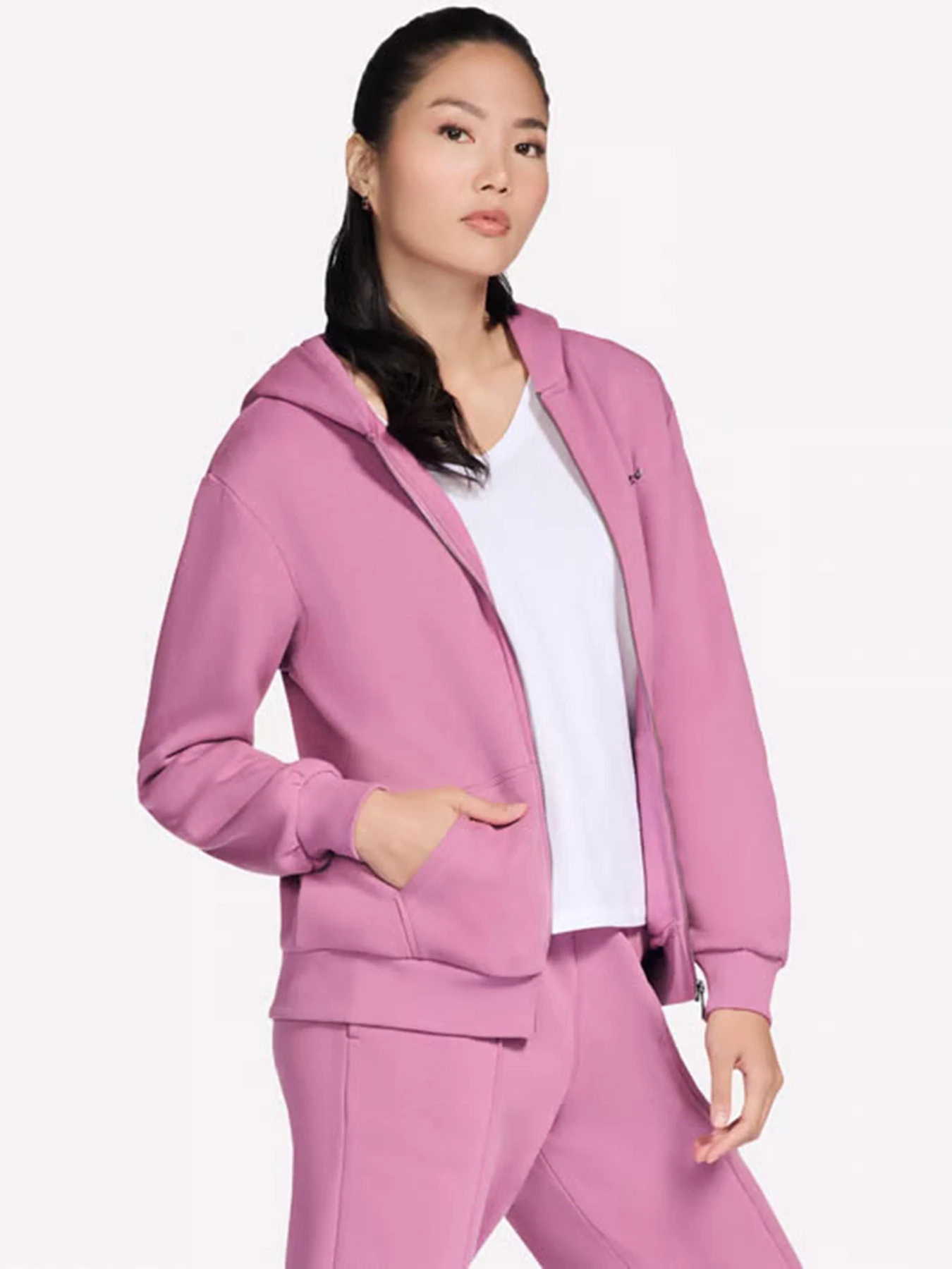 Худі та світшоти Skechers SKECH-SWEATS SIGNTATURE FZ HOO модель JA286 ROS Худі та світшоти Skechers SKECH-SWEATS SIGNTATURE FZ HOO модель JA286 ROS Фото