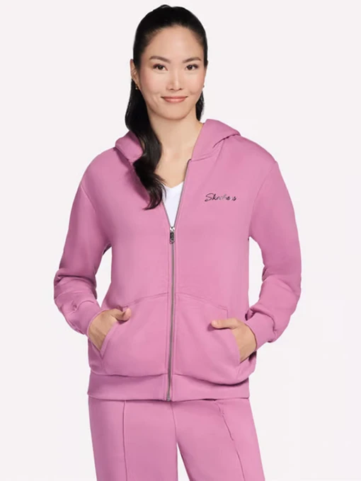 Худі та світшоти Skechers SKECH-SWEATS SIGNTATURE FZ HOO модель JA286 ROS Фото