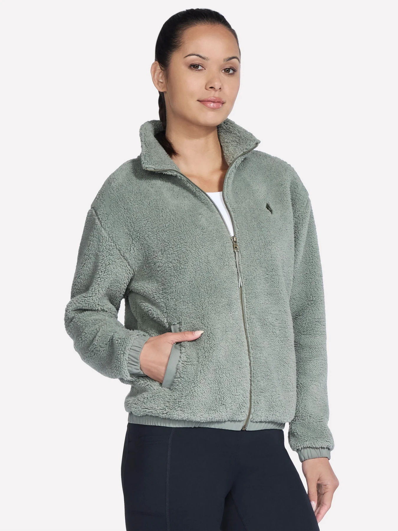 Куртки и дубленки Skechers ON-THE-GO GLACIAL FZ SHERPA JA модель JA289 TPOL Куртки и дубленки Skechers ON-THE-GO GLACIAL FZ SHERPA JA модель JA289 TPOL Фото