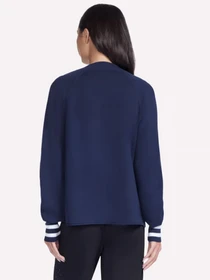 Куртки та дублянки Skechers GOWALK REFLECTION SWEATER BOMB модель SW7 NVY Фото