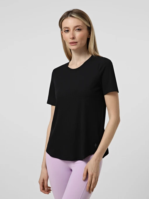 Футболки і поло Skechers GOWALK LUXE RIB TEE модель TP163 BLK Фото