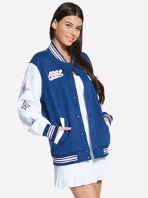 Куртки та дублянки Skechers SKECHERS STREET VARSITY JACKET модель JA351 PKBL Фото