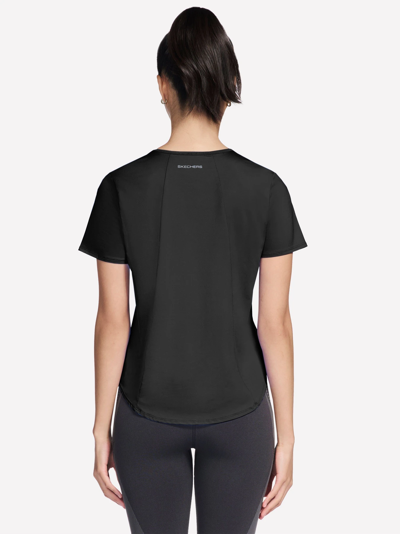 Футболки и поло Skechers STRIDE PERFORMANCE TEE модель TP162 BLK Фото