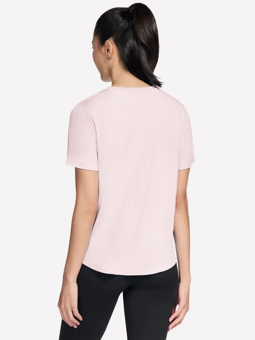 Жіноча Спортивна футболка Skechers GOWALK LUXE RIB TEE фото 2