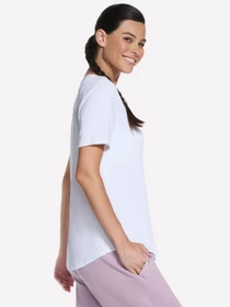 Футболки и поло Skechers GOWALK LUXE RIB TEE модель TP163 WHT Фото