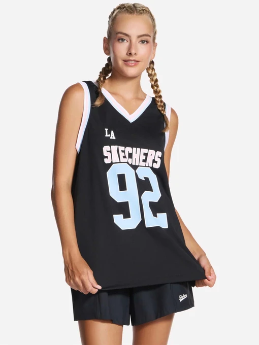 Футболки и поло Skechers SKECHERS STREET SIDELINE JERSE модель TT161 BLK Фото