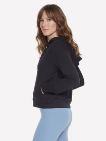 Худи и свитшоты Skechers SKECHLUXE ELEVATE HOODIE модель HD127 BLK Фото