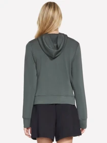 Худи и свитшоты Skechers SKECHLUXE ELEVATE HOODIE модель HD127 GNBK Фото