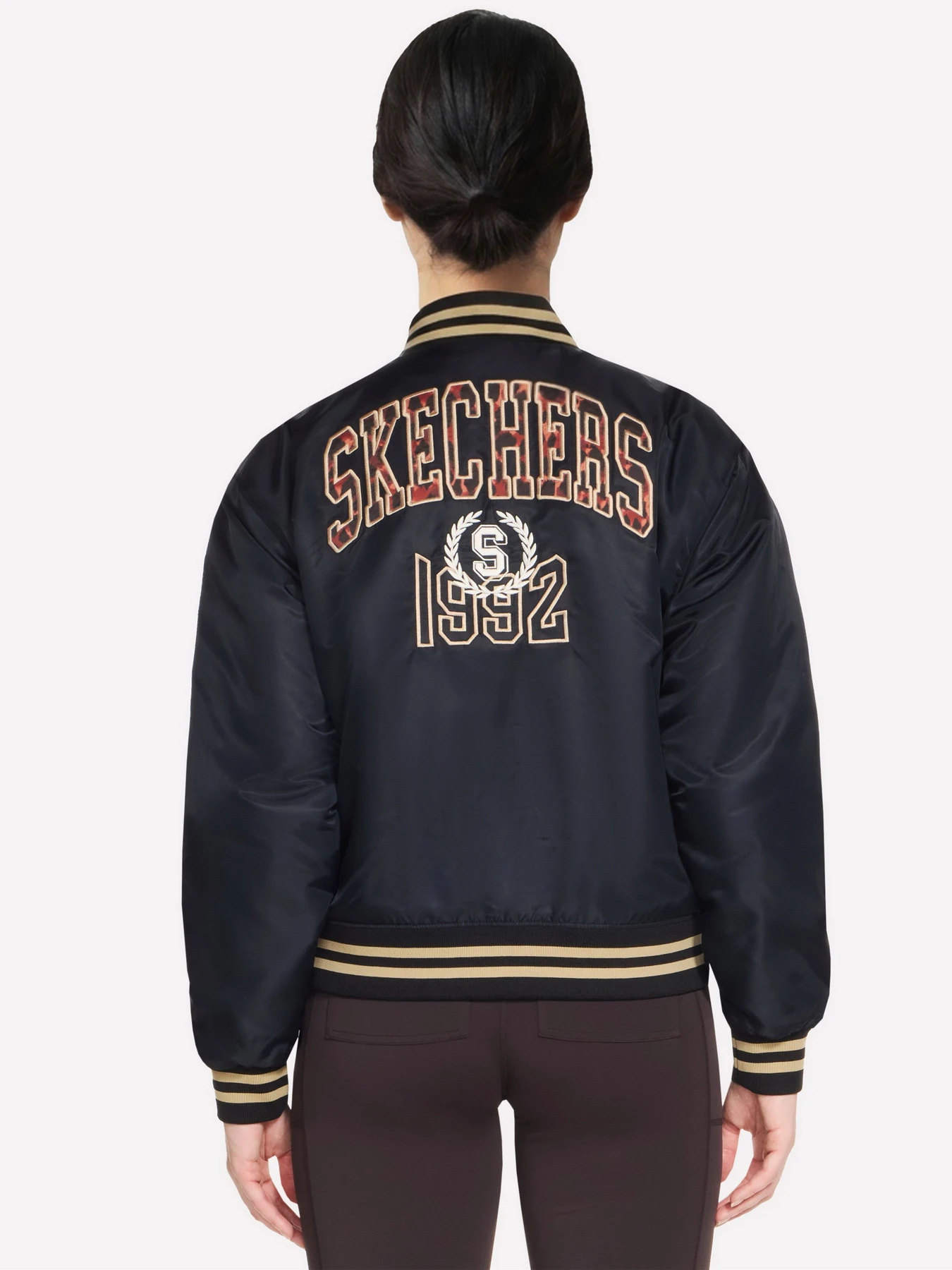 Куртки та дублянки Skechers SKECHERS RETRO BOMBER модель JA411 BLK Фото