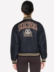 Куртки та дублянки Skechers SKECHERS RETRO BOMBER модель JA411 BLK Фото