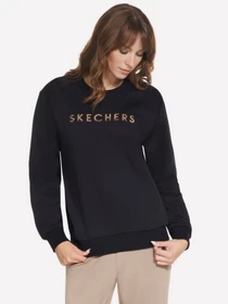 Худи и свитшоты Skechers SKECHERS BLING CREW модель LT286 BLK Фото