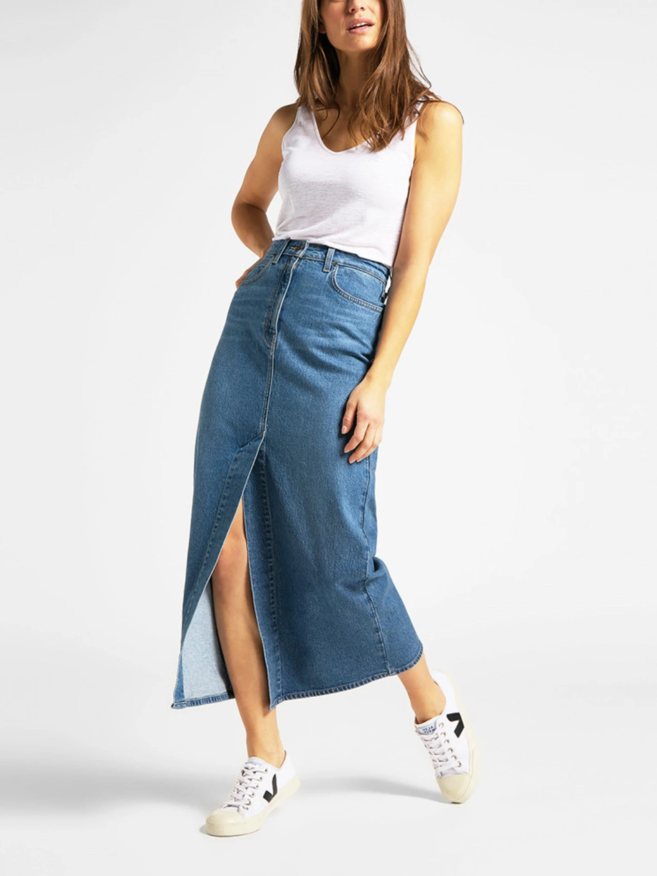 Юбки Lee Split модель L38LMWMQ Юбки Lee Split модель L38LMWMQ Фото
