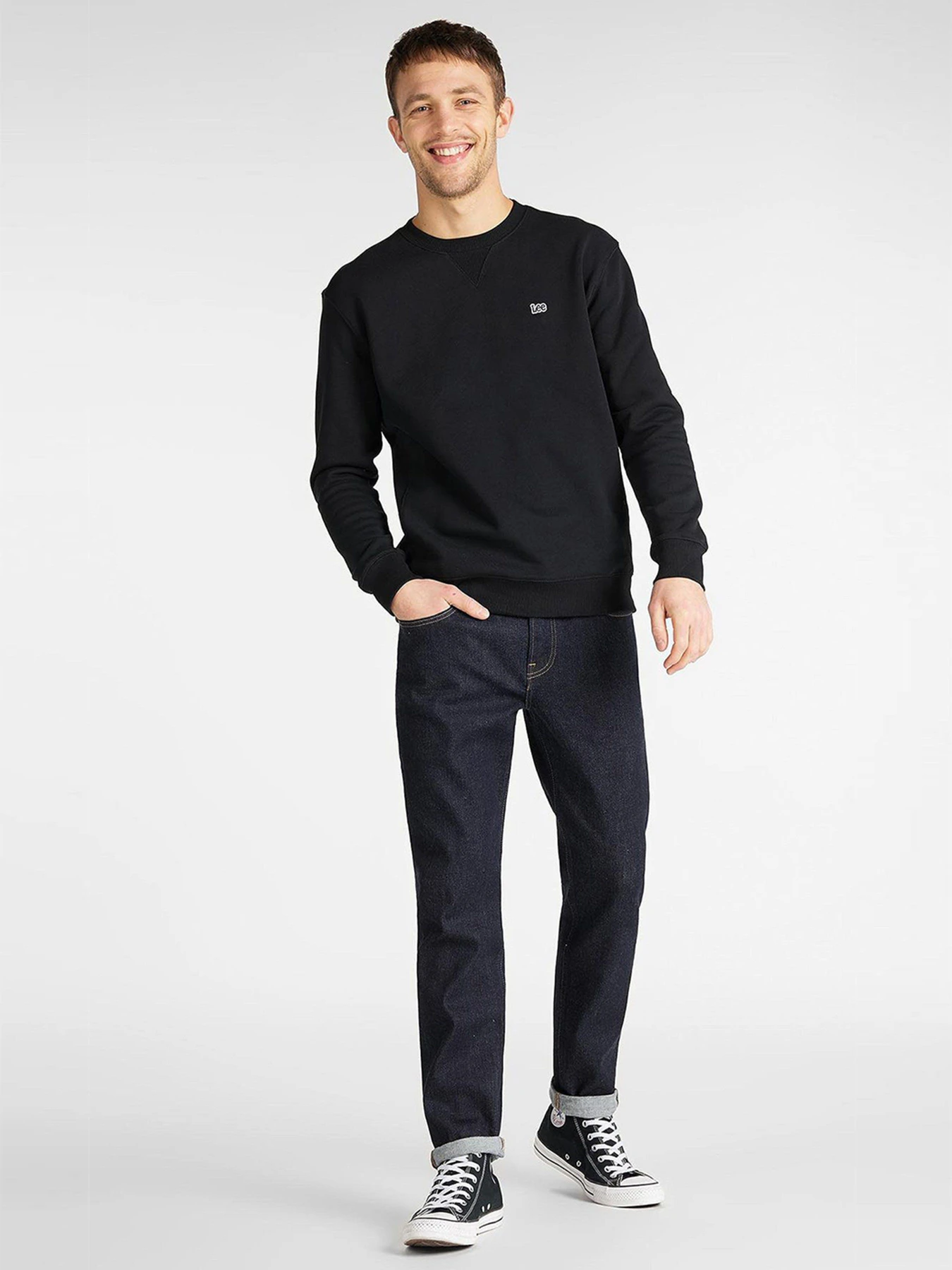 Худи и свитшоты Lee Plain модель L81ITJ01 Худи и свитшоты Lee Plain модель L81ITJ01 Фото