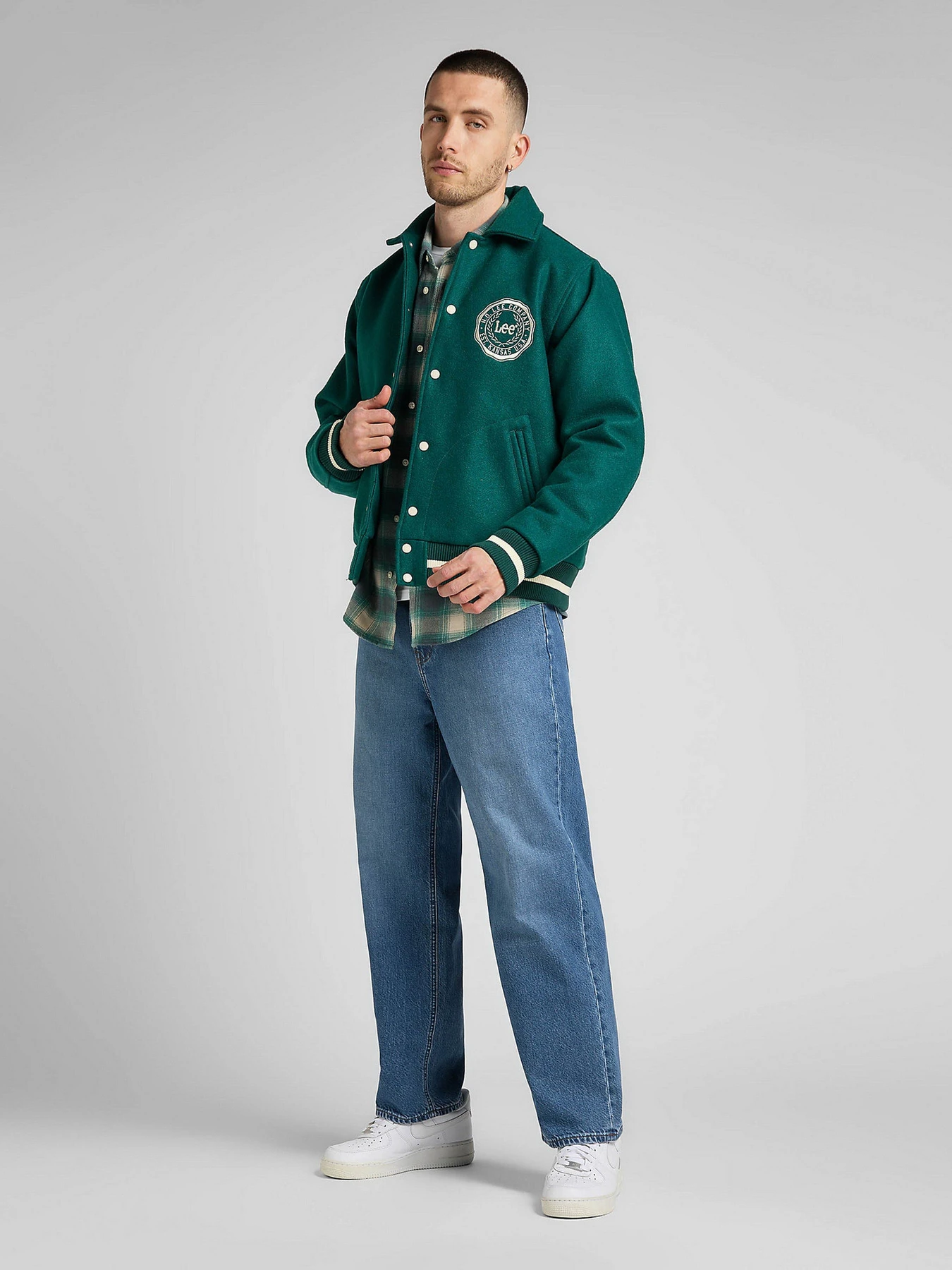 Куртки и дубленки Lee Varsity модель L87TDB96 Фото
