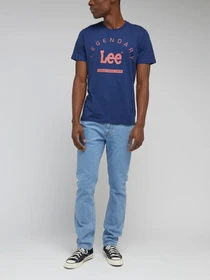 Футболки и поло Lee Logo Crew модель LL55FQA43 Фото