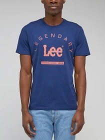 Футболки и поло Lee Logo Crew модель LL55FQA43 Фото