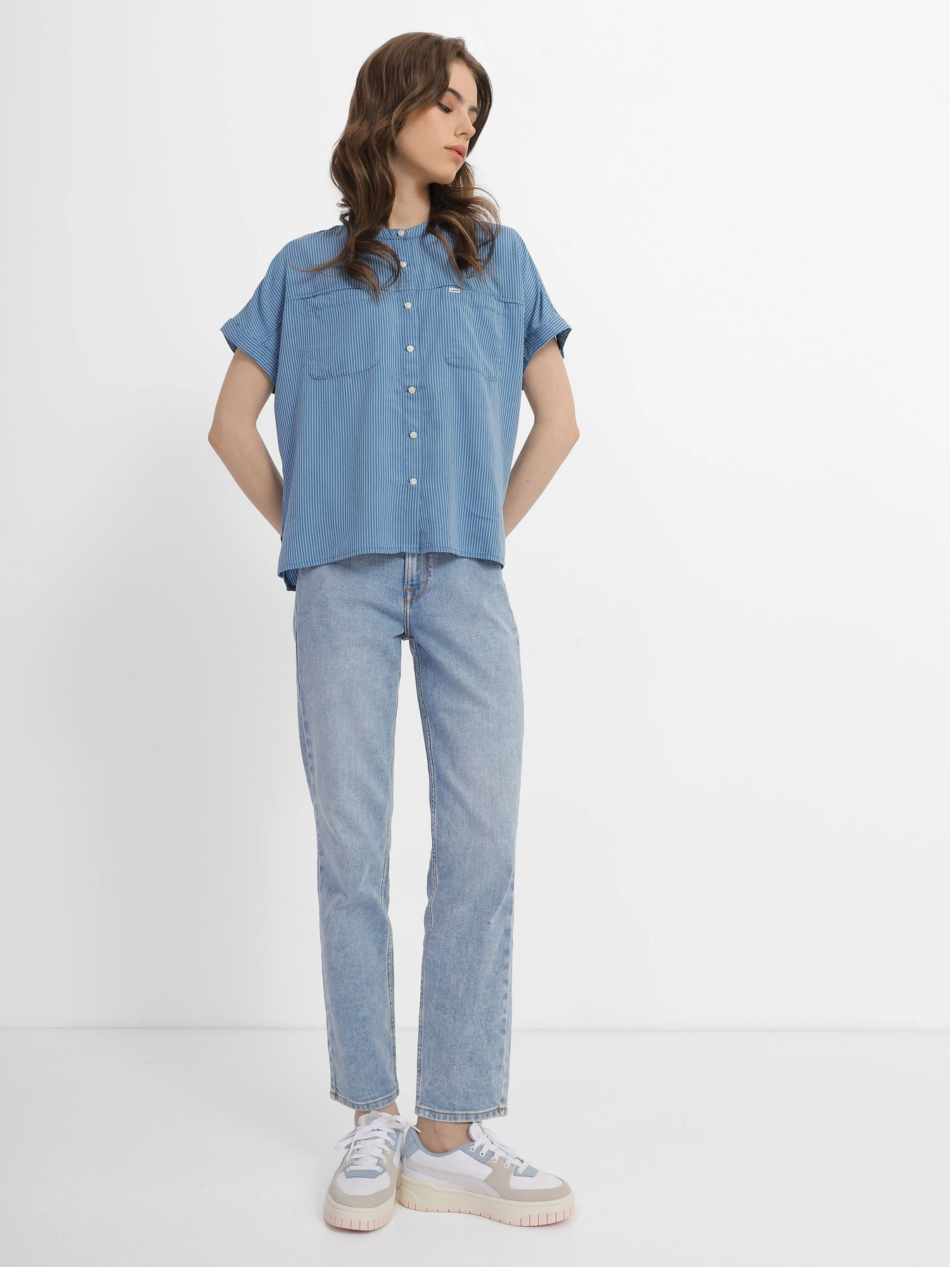 Рубашки Lee Cap Sleeve модель L46FGKA38 Фото