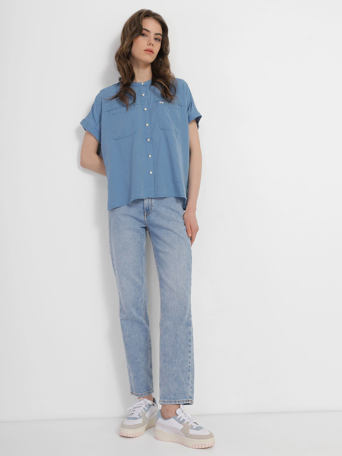 Рубашки Lee Cap Sleeve модель L46FGKA38 Фото