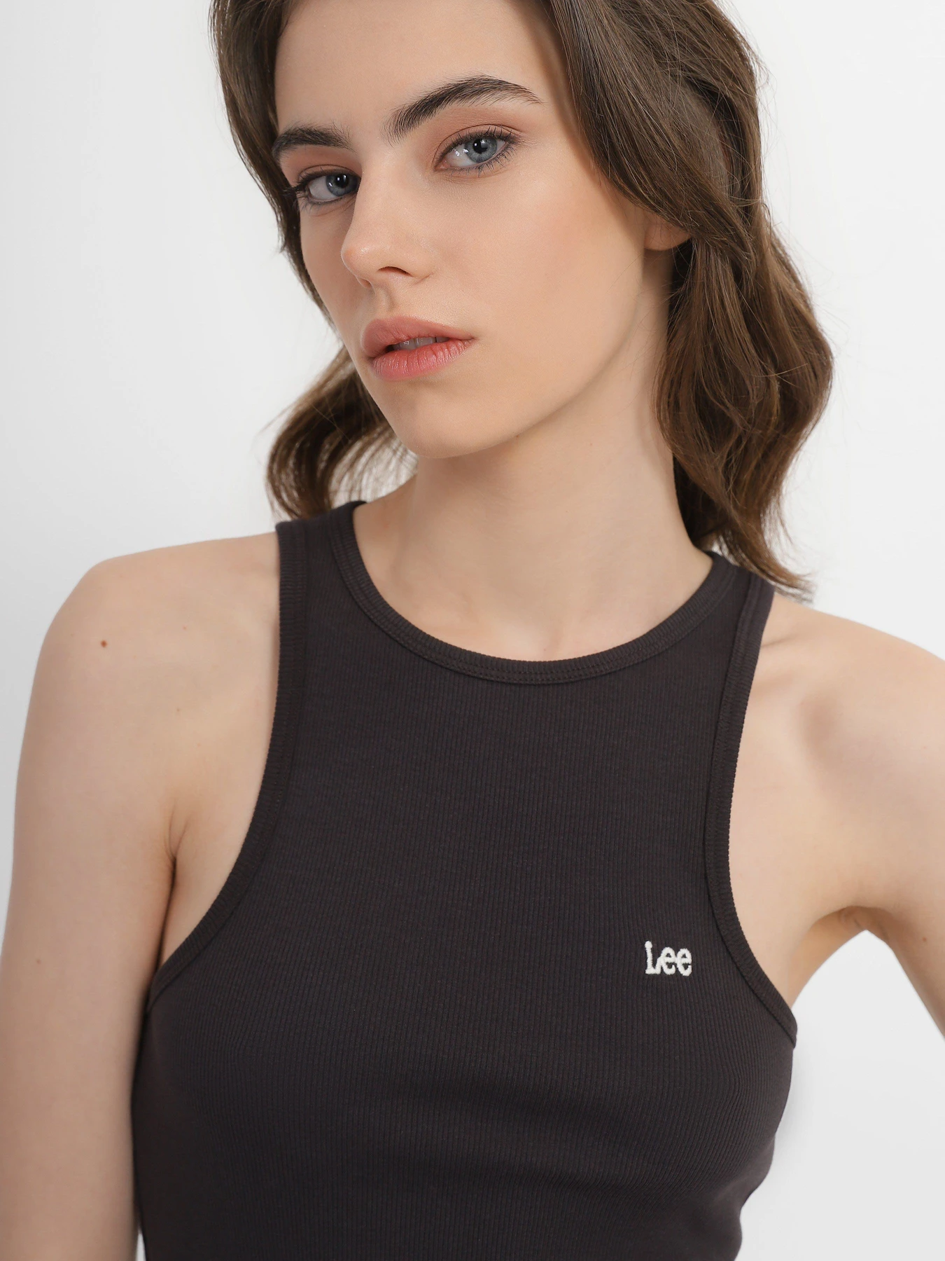 Футболки и поло Lee Ribbed Tank модель L44QJRON Футболки и поло Lee Ribbed Tank модель L44QJRON Фото