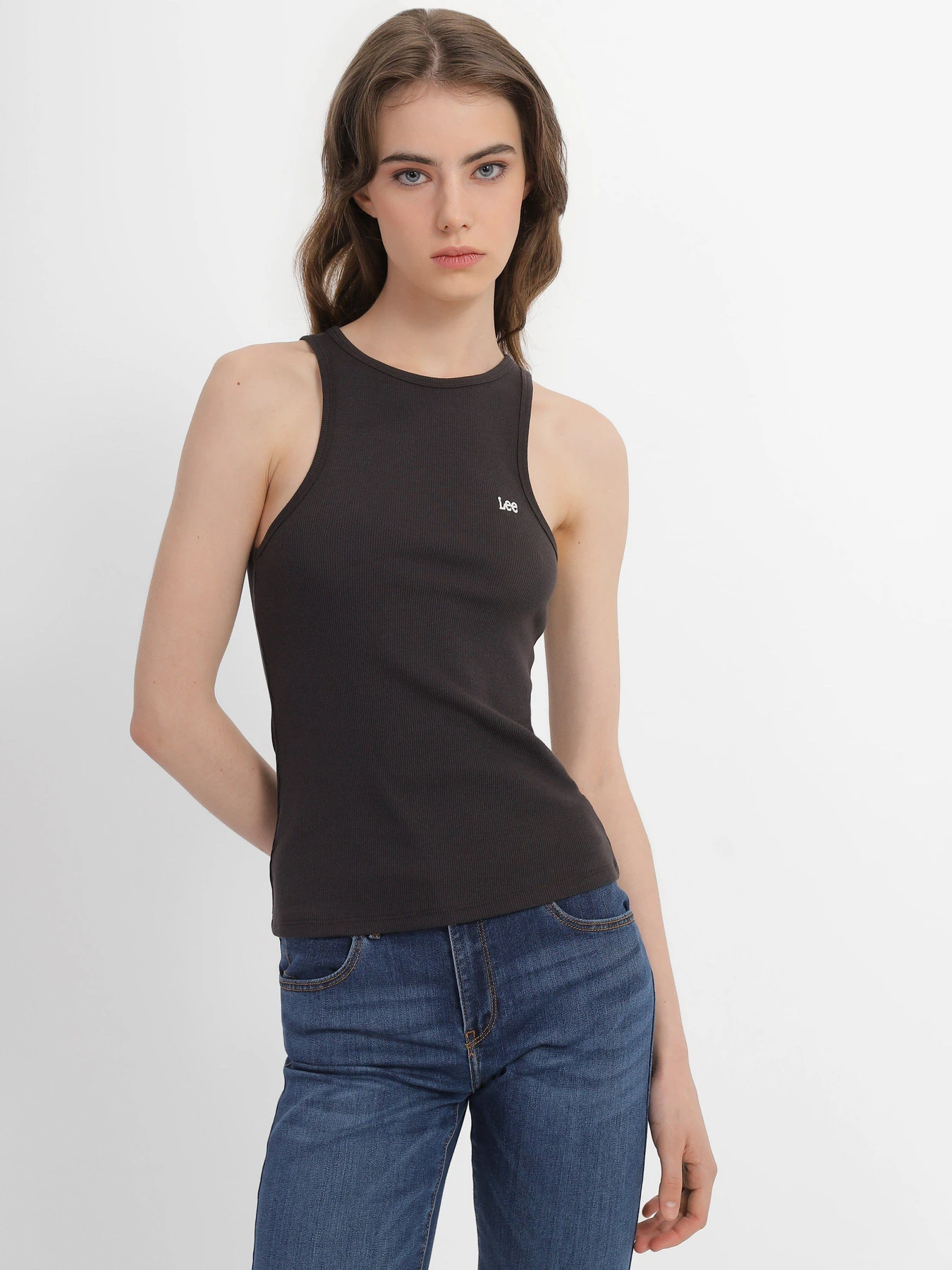 Футболки и поло Lee Ribbed Tank модель L44QJRON Футболки и поло Lee Ribbed Tank модель L44QJRON Фото