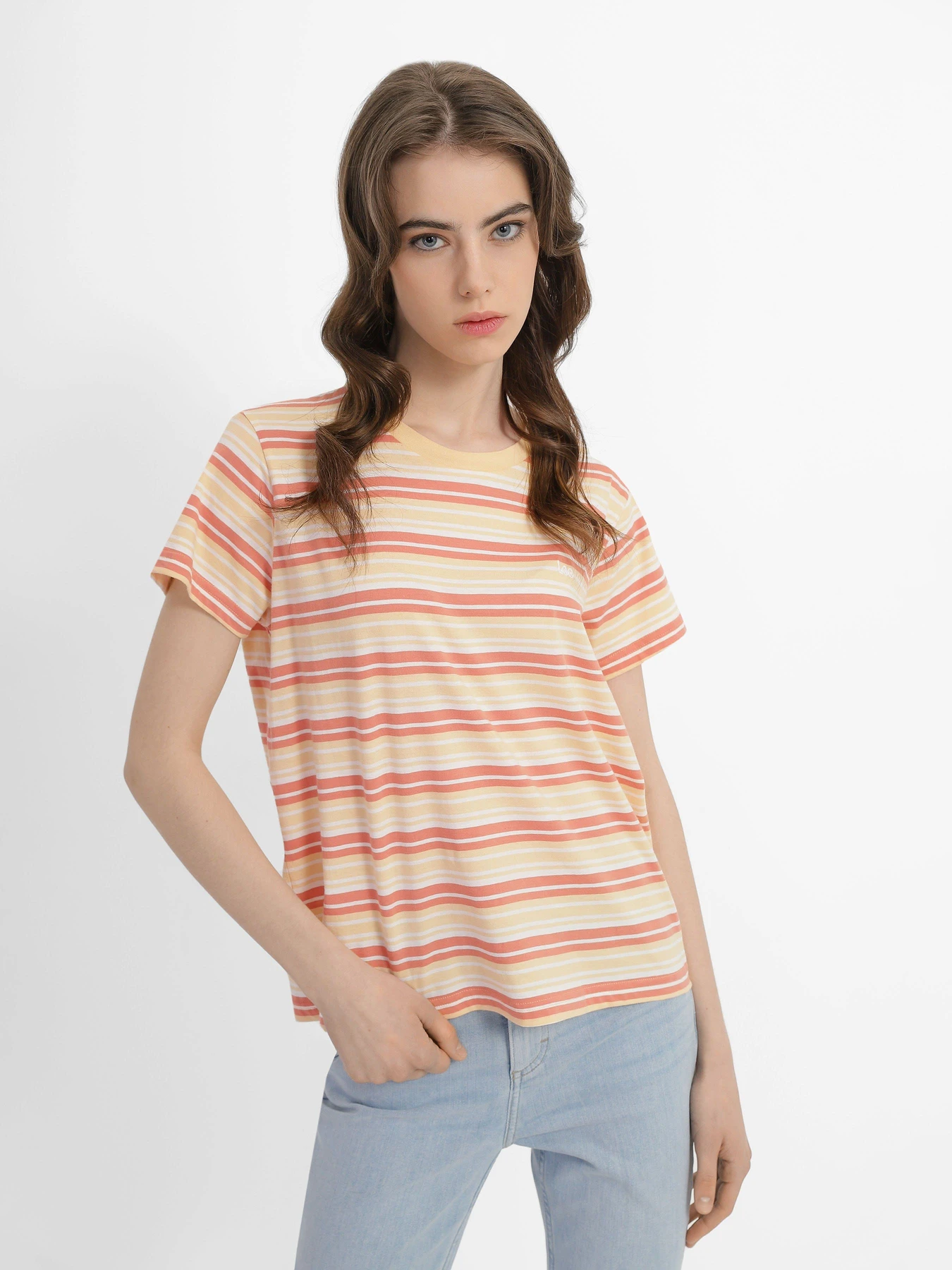 Футболки и поло Lee Yarn Dye Stripe модель LV02GEA37 Фото