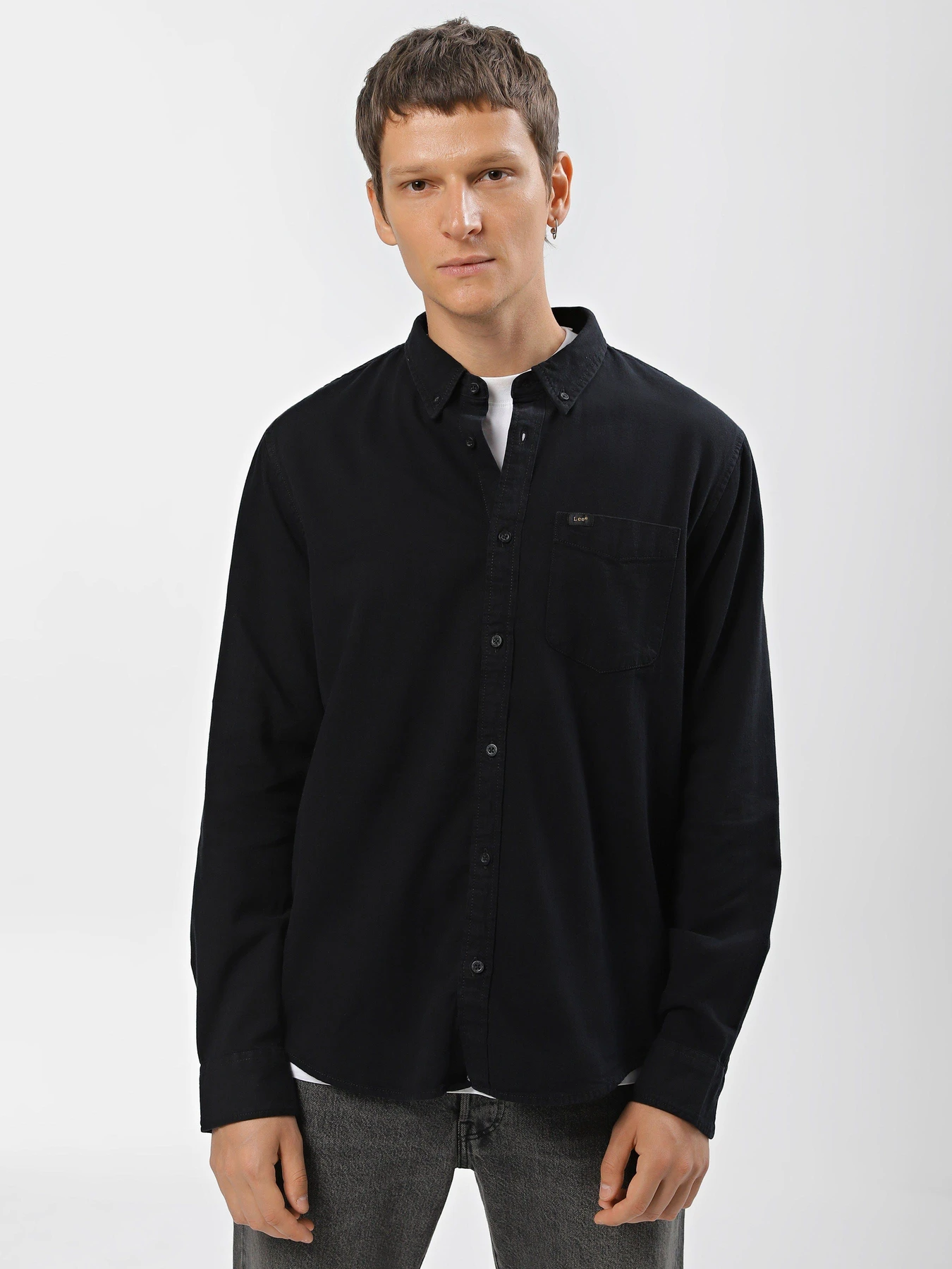 Рубашки Lee Lee Button Down модель L880BL01 Рубашки Lee Lee Button Down модель L880BL01 Фото