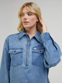 Сорочки Lee Zip Popover модель 112341531 Фото