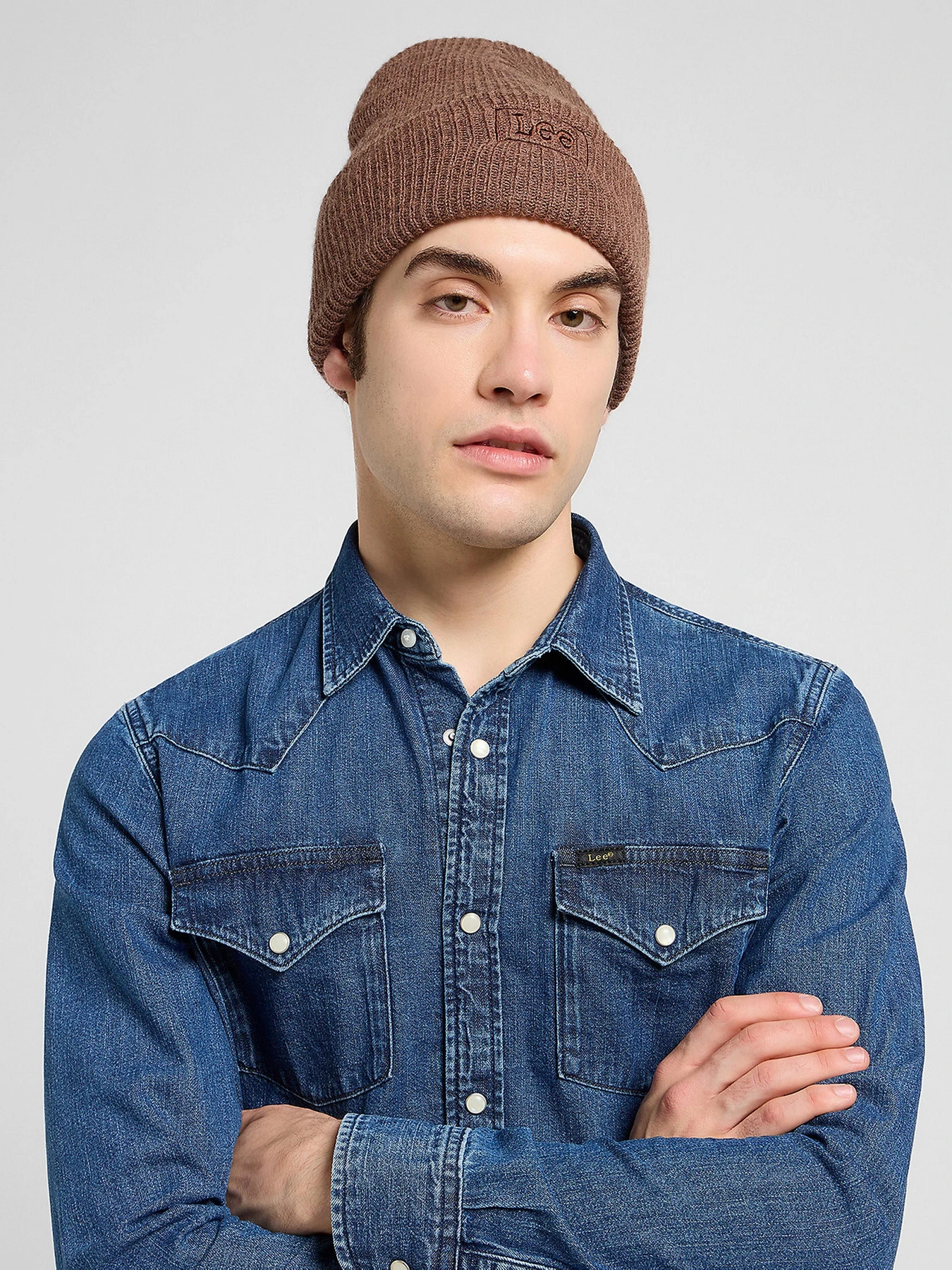 Шапки та кепки Lee CORE BEANIE модель 112372706 Шапки та кепки Lee CORE BEANIE модель 112372706 Фото