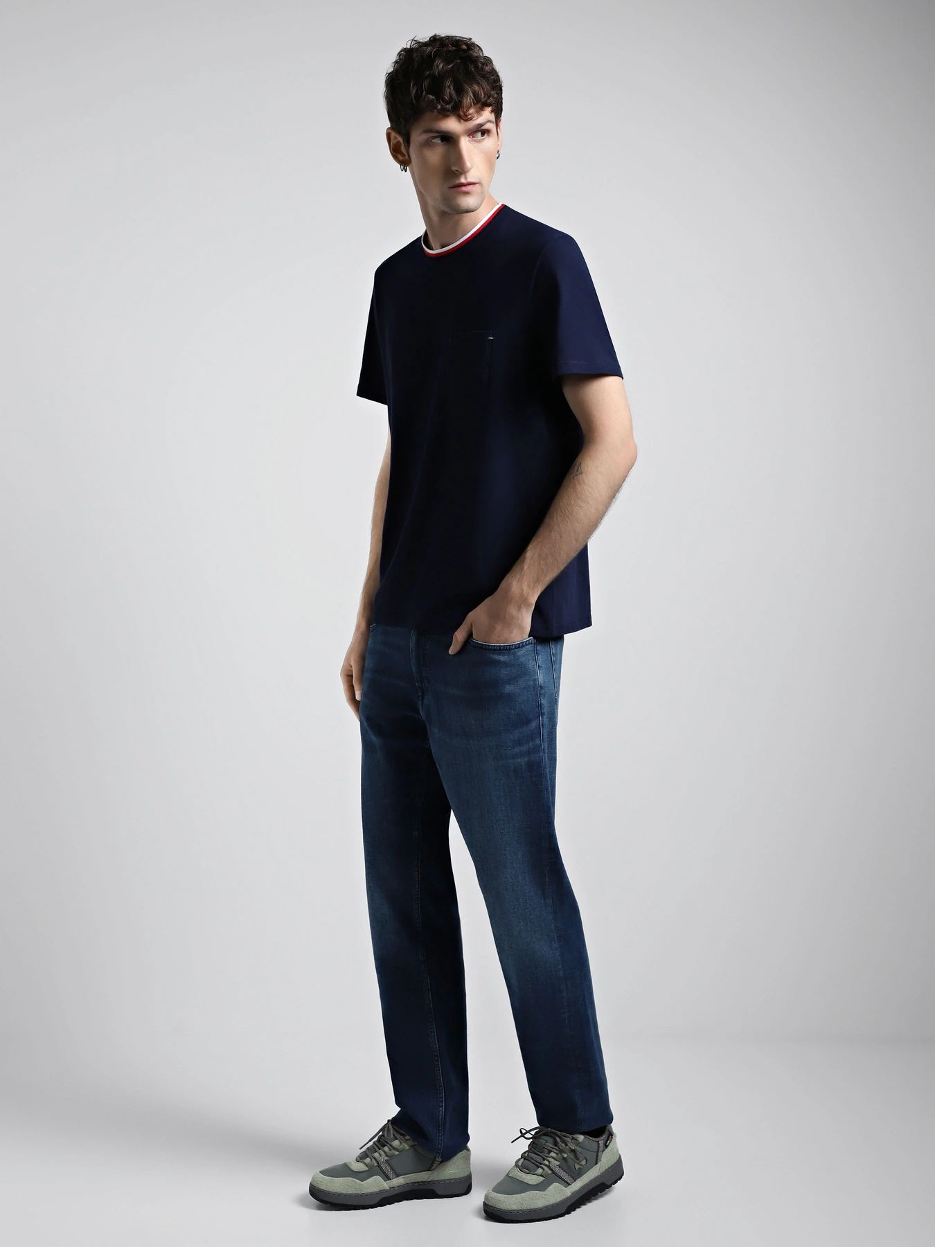 Кроссовки Lacoste T-CLIP модель 748SMA0037LG5 Фото