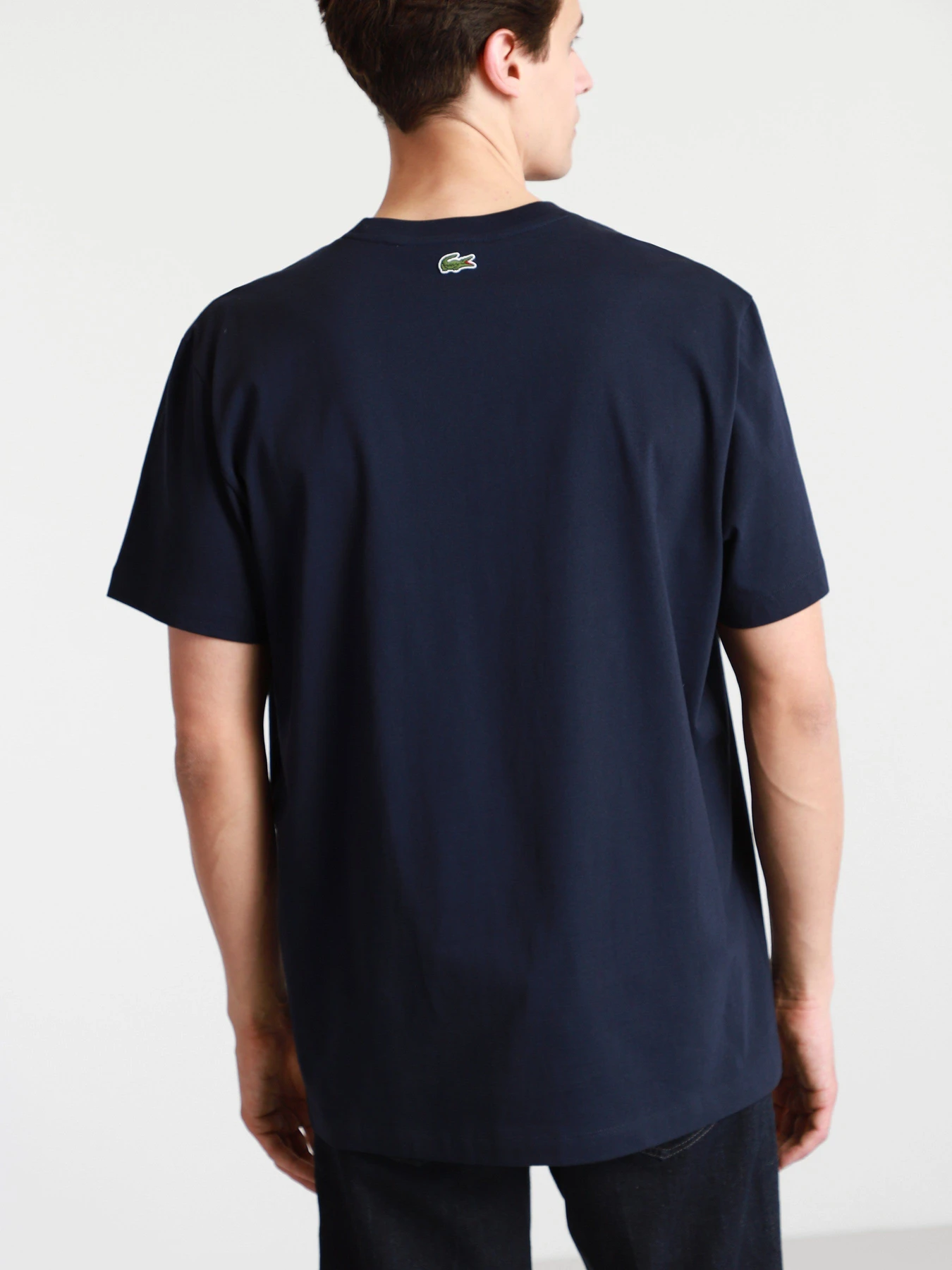 Футболки и поло Lacoste модель TH0437MNW Футболки и поло Lacoste модель TH0437MNW Фото