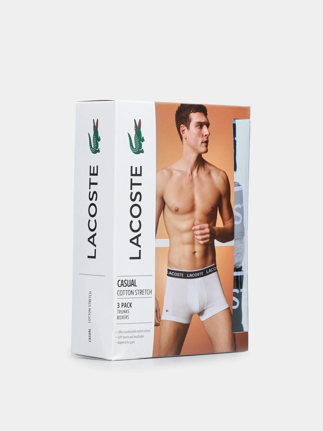 Нижнее белье Lacoste BOXER модель 5H3389NUA Нижнее белье Lacoste BOXER модель 5H3389NUA Фото