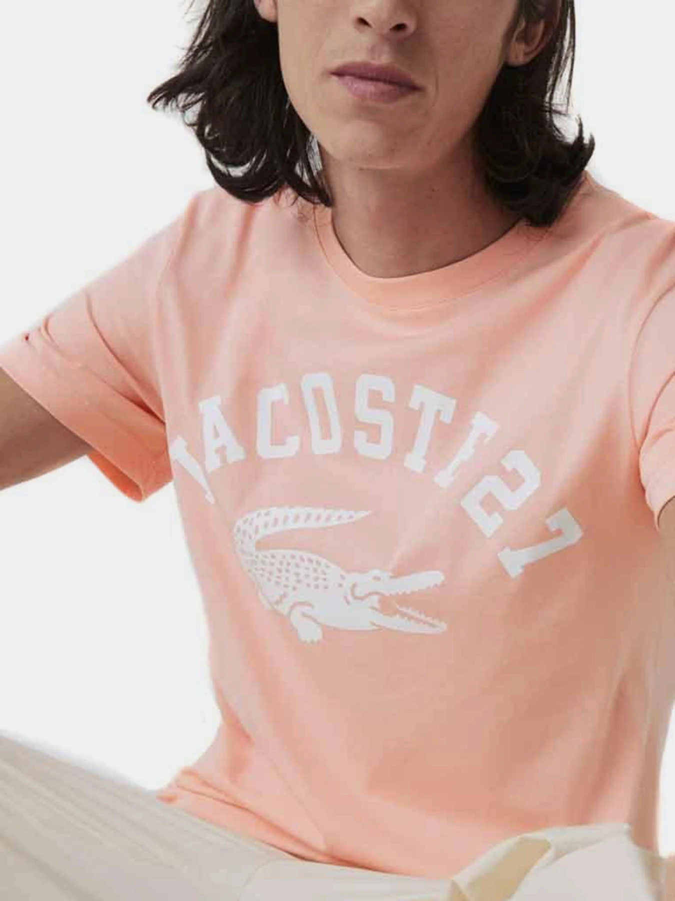 Футболки и поло Lacoste модель TH0061J89 Футболки и поло Lacoste модель TH0061J89 Фото
