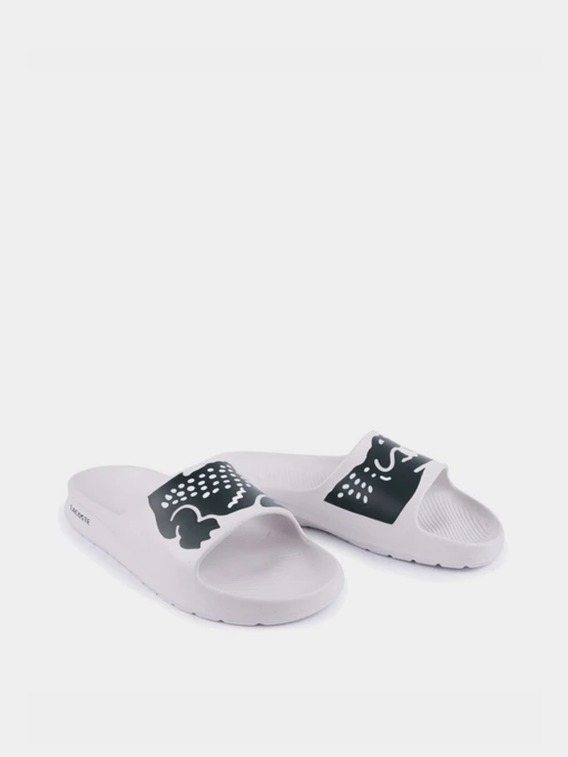 Шлёпанцы Lacoste CROCO 2.0 модель 741CFA00351R5 Фото