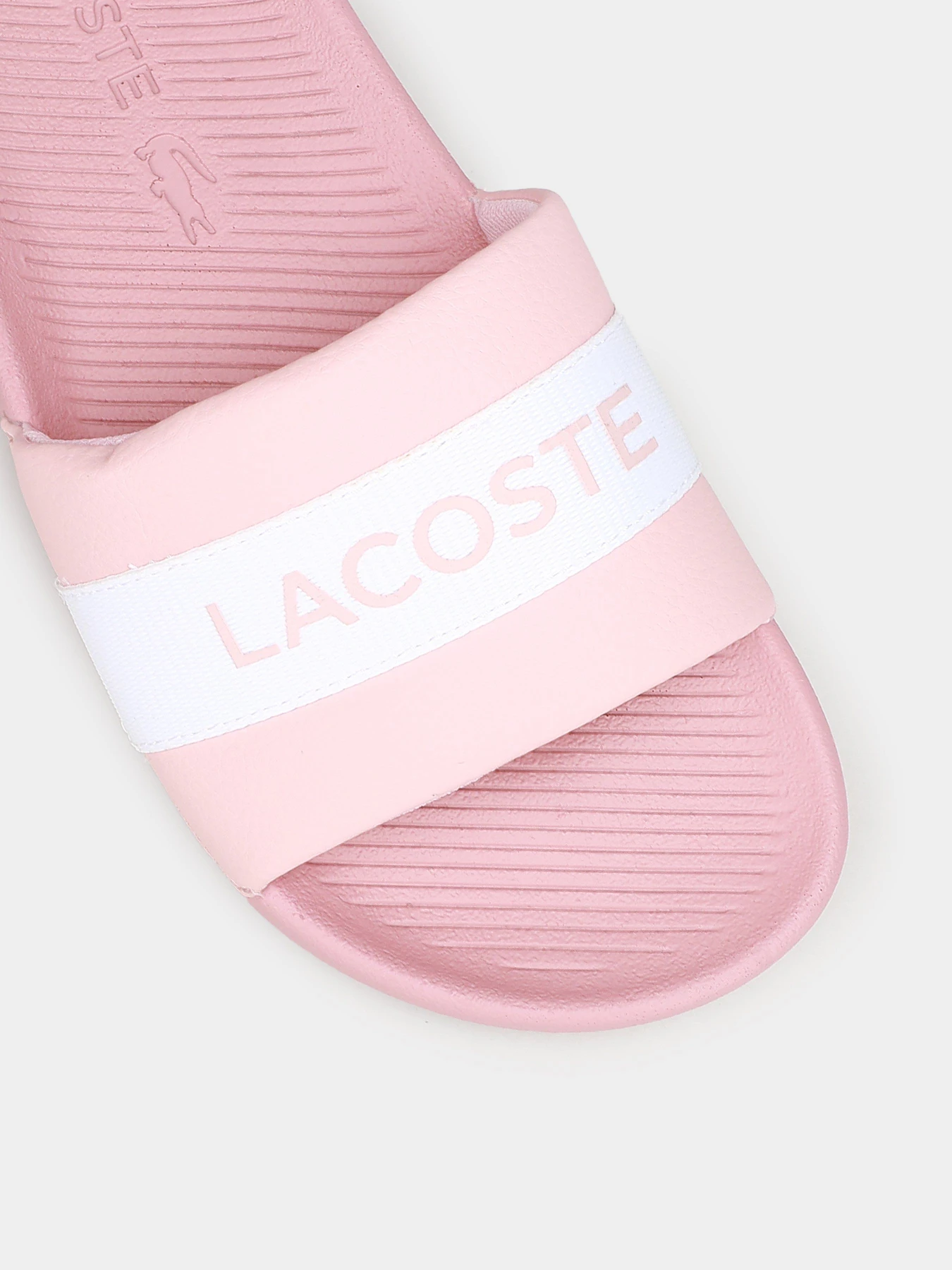 Шлёпанцы Lacoste CROCO модель 741CFA0011208 Фото