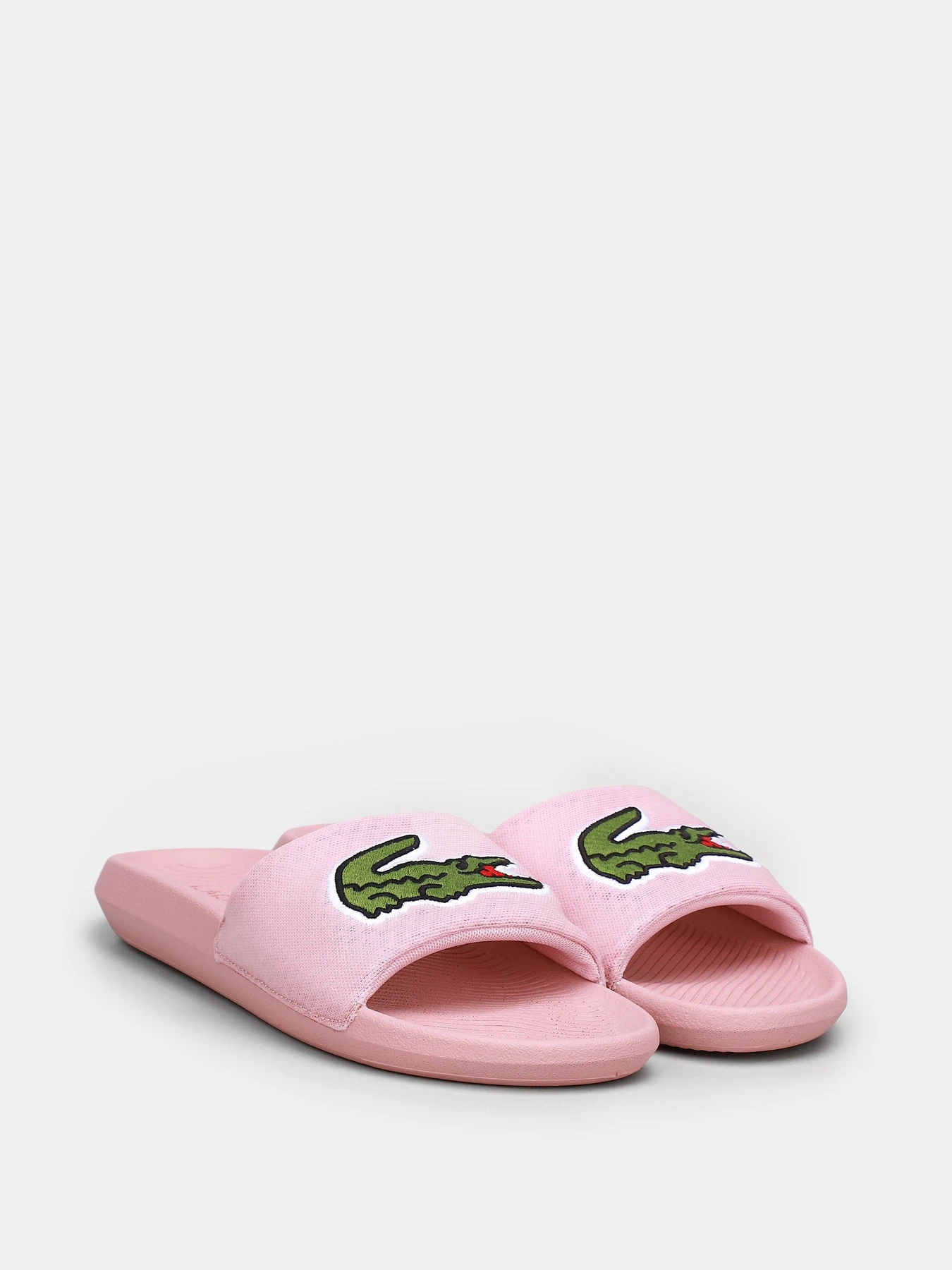 Шлёпанцы Lacoste Croco Slide модель 741CFA0045AK5 Шлёпанцы Lacoste Croco Slide модель 741CFA0045AK5 Фото