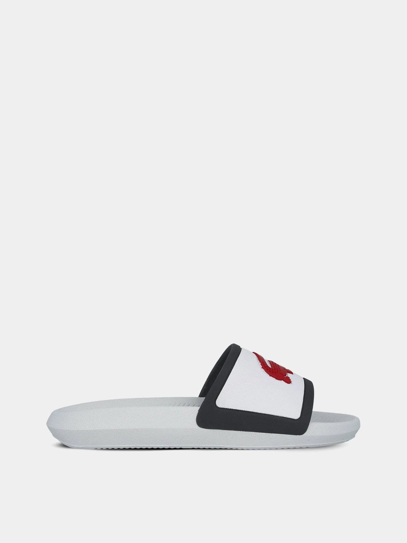 Шлёпанцы Lacoste CROCO модель 739CFA0044407 Фото