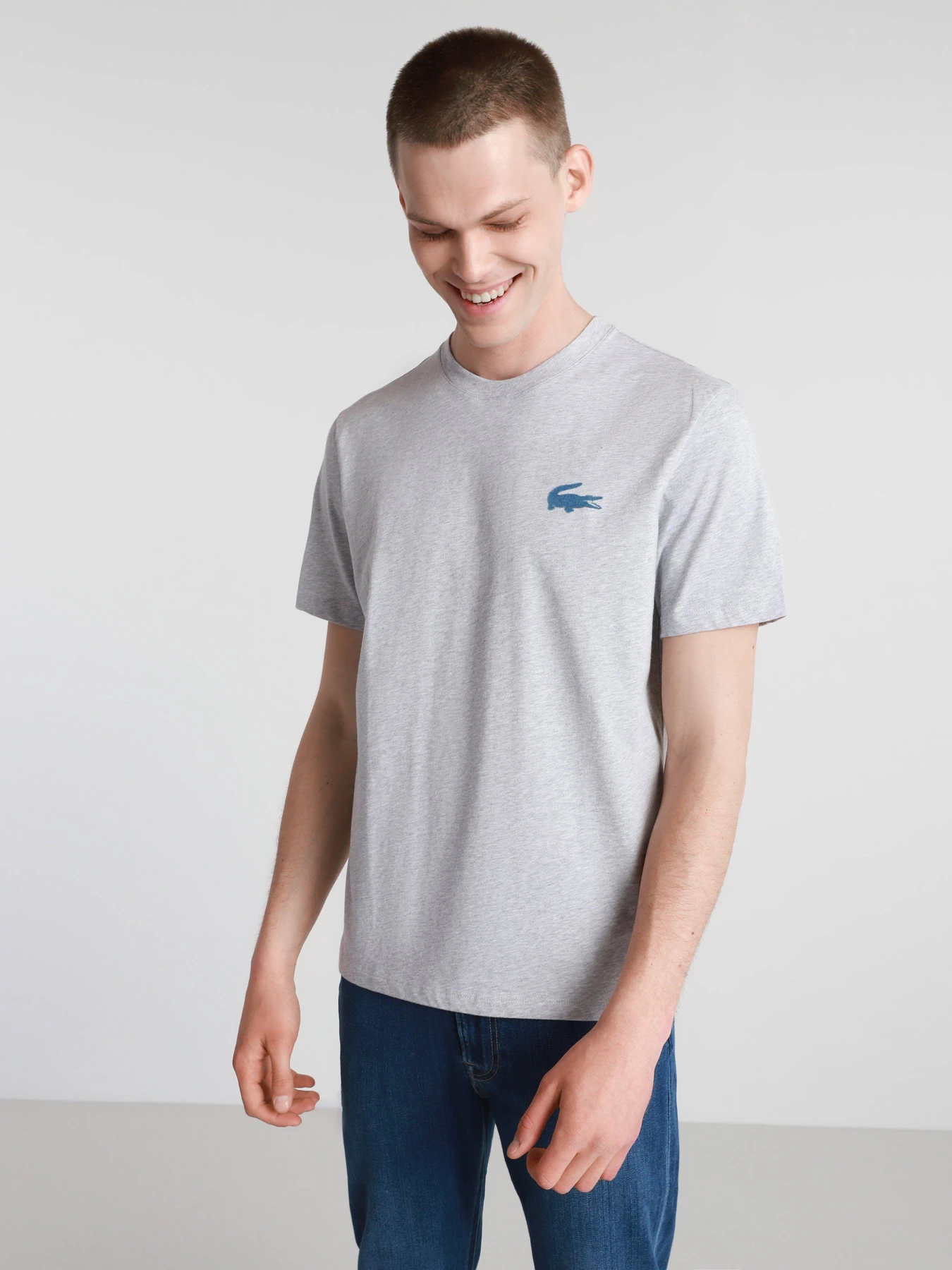 Футболки и поло Lacoste модель TH9910BRG Футболки и поло Lacoste модель TH9910BRG Фото