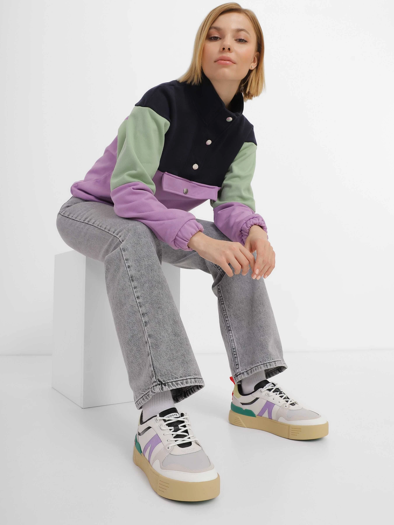 Кросівки Lacoste Flatform модель 744SFA0098082 Кросівки Lacoste Flatform модель 744SFA0098082 Фото