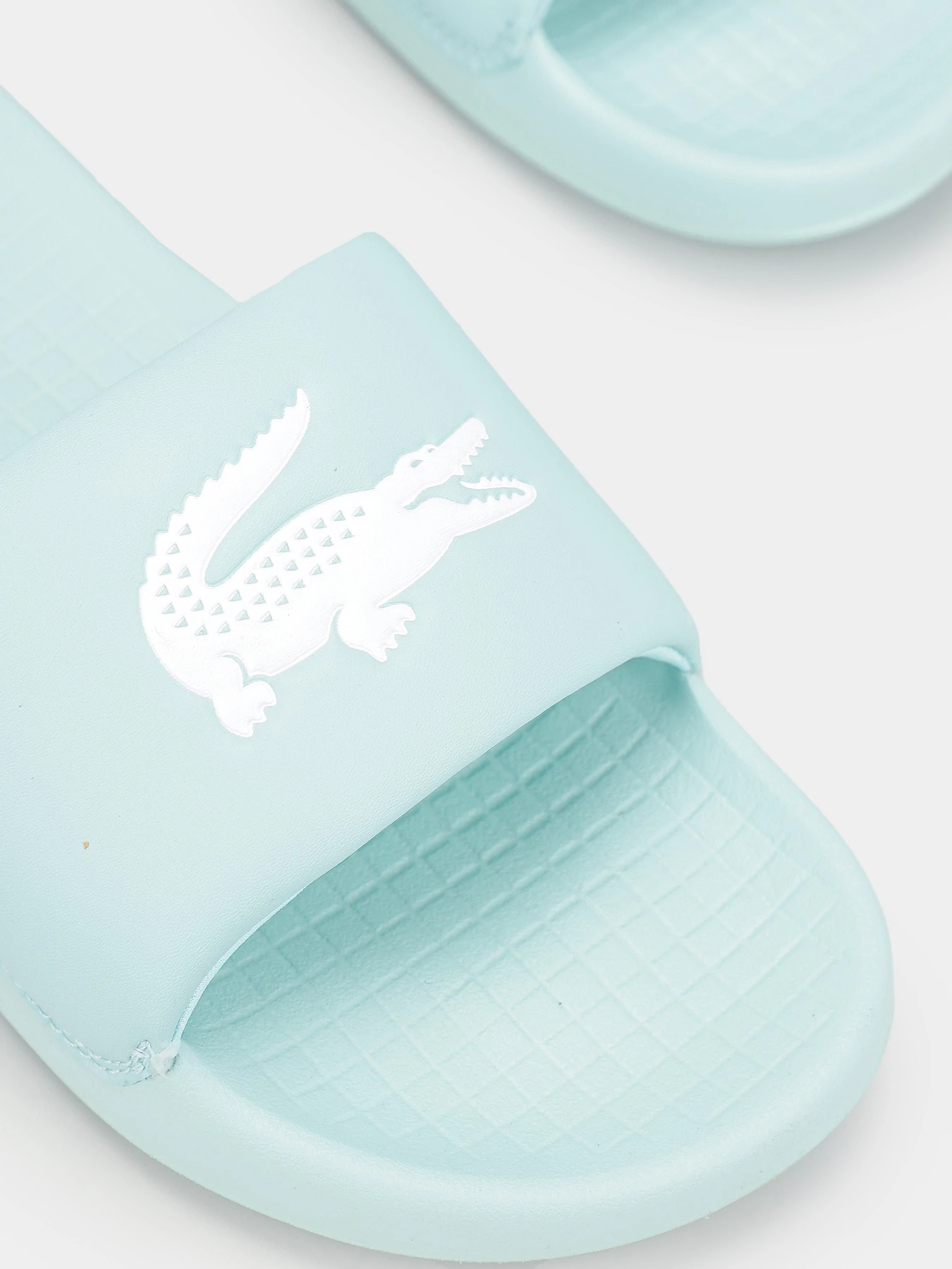 Шлёпанцы Lacoste Croco 1.0 123 1 модель 745CFA00022L5 Шлёпанцы Lacoste Croco 1.0 123 1 модель 745CFA00022L5 Фото