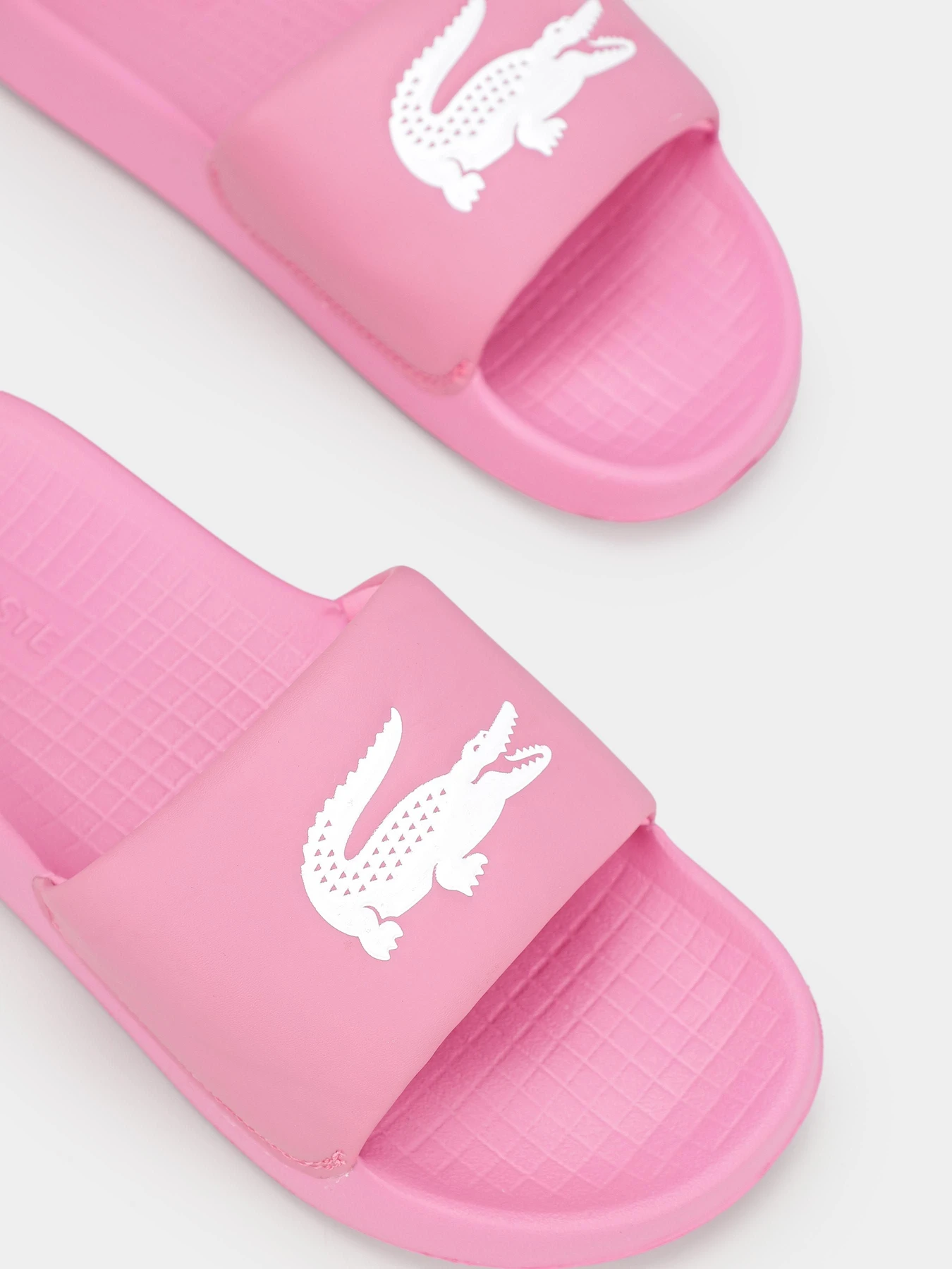 Шлёпанцы Lacoste Croco 1.0 123 модель 745CFA0002F50 Фото